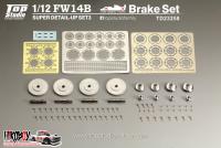 1:12 Williams Renault FW14B  Super Detail-up Set 3 - Brake Set (Tamiya)