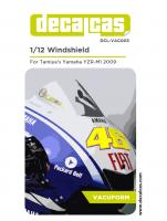 1:12  Yamaha YZR-M1 2009 Windshield (Tamiya)