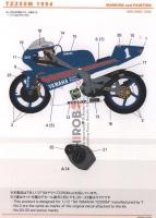 1:12 Yamaha TZ250M 1994 Decals (Tamiya)