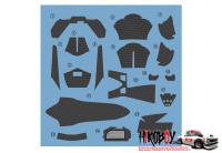 1:12 Yamaha YZR-M1 2007 MotoGP Racing Motorcycle Detail Up Set