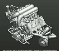 1:12  Engine Kit Series : Lotus Type 97T Engine