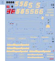 1:20 Lotus 78 - Team Lotus 1977 J.P.S. Decals for Tamiya
