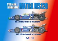 1:20 Matra MS120 ver.A 1970 Monaco GP