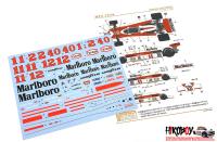 1:20 McLaren M23 1976 Decal Set (for Tamiya)