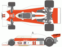 1:20 McLaren M23 1976 Decal Set (for Tamiya)
