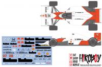 1:20 McLaren MP4/5B 1990 Sponsor Decal Set (for Tamiya)