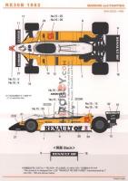 1:20 Renault RE30B 1982 Decals (Tamiya)