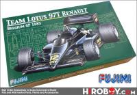 1:20 Team Lotus 97T Renault Belgium GP 1985 (Fujimi)