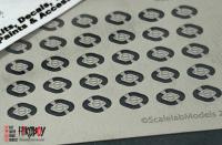 1:24/1:20 Dzus Fasteners (Photoetched)