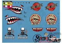 1:24 / 1:25  Hot/Rat Rod Decals 4