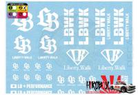 1:24 / 1:25 Liberty Walk Logos 2