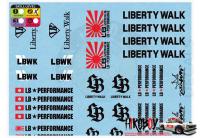 1:24 / 1:25 Liberty Walk Logos 3