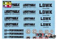 1:24 / 1:25 Liberty Walk Logos 5