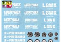 1:24 / 1:25 Liberty Walk Logos 6