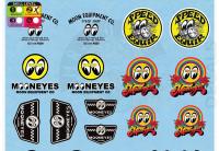 1:24 / 1:25 Mooneyes Logos 1