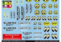 1:24 / 1:25 Mooneyes Logos 2