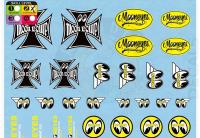 1:24 / 1:25 Mooneyes Logos 2