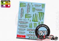 1:24 / 1:25 Monster Logos 1