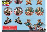 1:24 / 1:25 Pin-Ups Decals 2