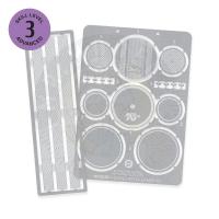 1:24 /1:25 Round Air Cleaners Set #3 (3 different styles in 2 sizes)
