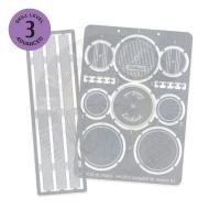 1:24 /1:25 Round Air Cleaners Set #2 (3 different styles in 2 sizes)