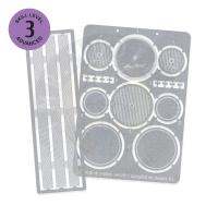 1:24 /1:25 Round Air Cleaners Set #1 (3 different styles in 2 sizes)