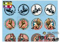 1:24 / 1:25 Pin-Ups Decals 1