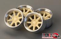 1:24 16"' RS Watanabe Wheels For 240ZG
