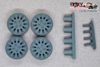 1:24 14" Wheels Mazda GSL-SE OEM ONLY for Tamiya