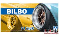 1:24 14" Pasco-Fame Bilbo Wheels and Tyres (5H) #42