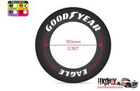 1:24 15" Goodyear Tyre Paint Template  - MM91224