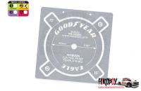 1:24 15" Goodyear Tyre Paint Template  - MM91224
