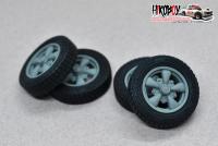 1:24 15" Wheels EMPI GT-5 with Tyres