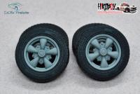1:24 15" Wheels EMPI GT-5 with Tyres
