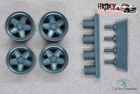 1:24 16" Wheels Mercedes AMG Penta