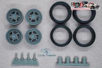 1:24 17" Wheels ETA Beta Turbos with Tyres