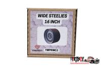 1:24 16" Wide Steelies Wheels