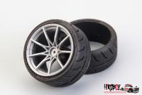 1:24 19" Toyo R888R (245/35 R19) Tyres