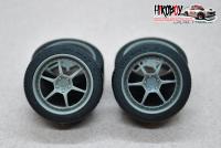 1:24 18" Wheels HRE 446r with Tyres