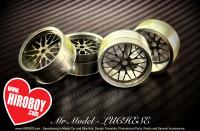 1:24 21" Luchese Wheel and Tyres Set
