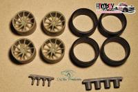 1:24 21" Wheels Vossen VPS-310t with Tyres