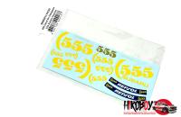 1:24 555 Tobacco Decals for Subaru Impreza (Hasegawa)