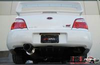 1:24 HKS Metal Exhaust (L size) - Silver