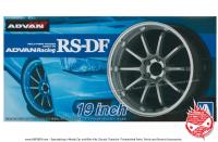 1:24 Advan Racing RS-DF 19" Wheels and Tyres