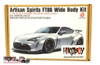 1:24 Artisan Spirits FT86 , GT86, BRZ Wide Body kit