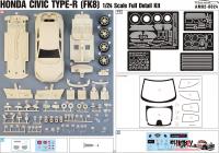 1:24 Honda Civic Type-R FK8 -  Full Resin Model Kit