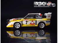 1:24 Audi Quattro S1 1986 Monte Carlo Rally