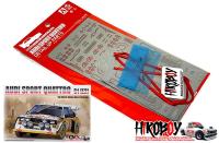 1:24 Audi Quattro S1 1986 Monte Carlo Rally - Etching detail parts