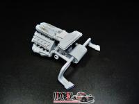 1:24 Audi R8 PPI Razor GTR Transkit for Revell