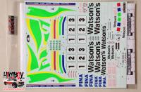 1:24 BMW 318i Watson's Macau Guia 1993 Decals (Hasegawa)